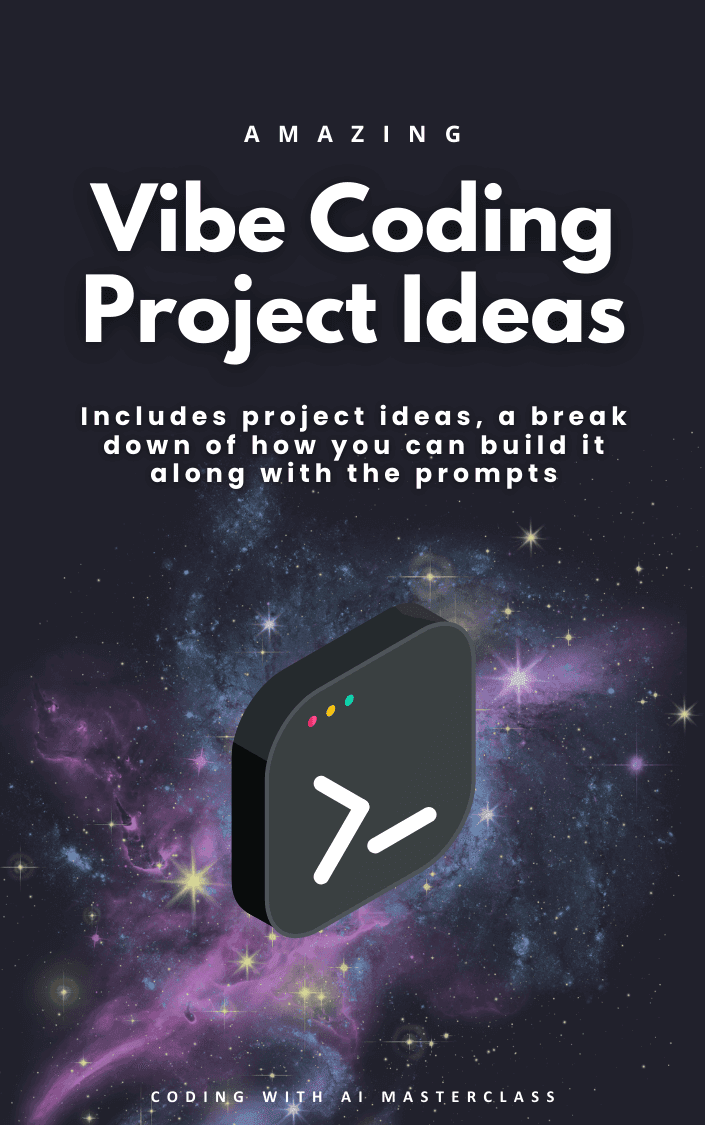 Amazing Vibe Coding Project Ideas — bonus ebook cover